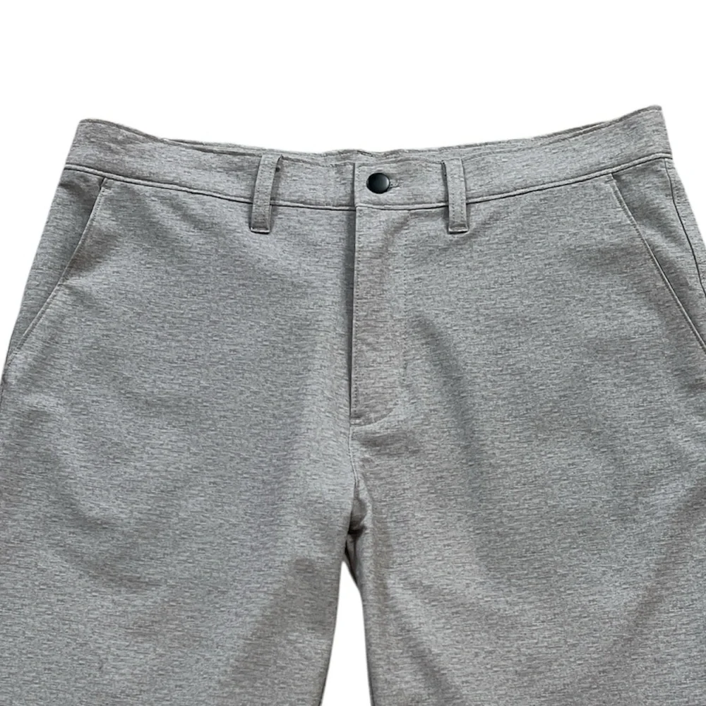 14th & Union Men’s Heather Tan‎ Grey Hybrid Shorts Size 32 NWOT